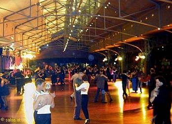 Tango dansers in het Casino van Gent